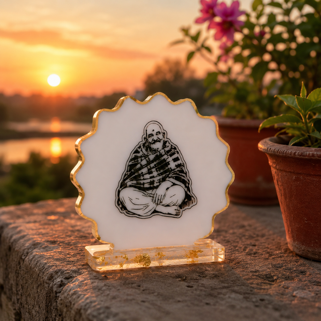 Neem Karoli Baba Stand(6")